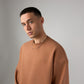 Relaxed-Fit Sweater - Terra Cotta