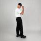 Relaxed Fit Hose - Pure Black
