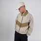 Leichte Nylonjacke – Beige/Olive