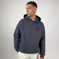 Woven LS Hoodie - Grape Blue