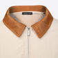 Leichte Nylonjacke – Beige/Braun