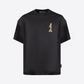 LISO Patch T-Shirt - Pure Black