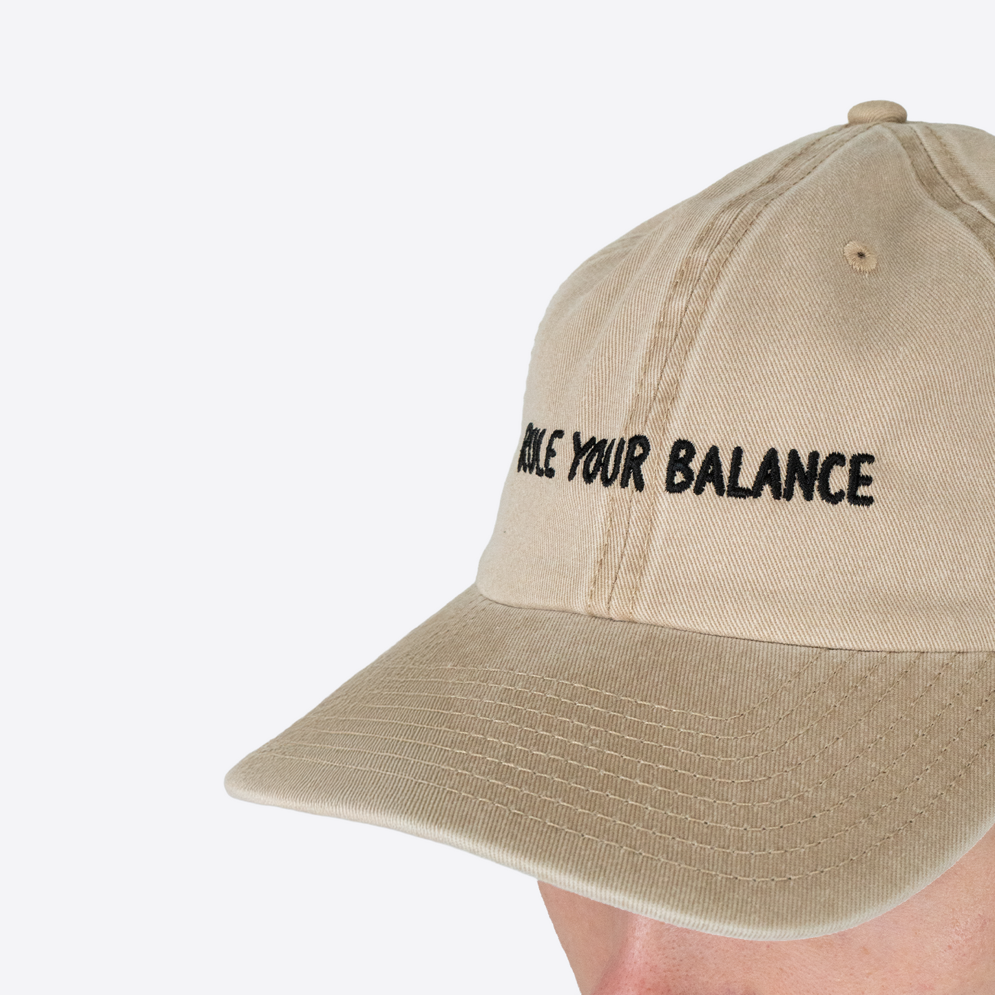 Rule Your Balance Cap – Vintage Beige