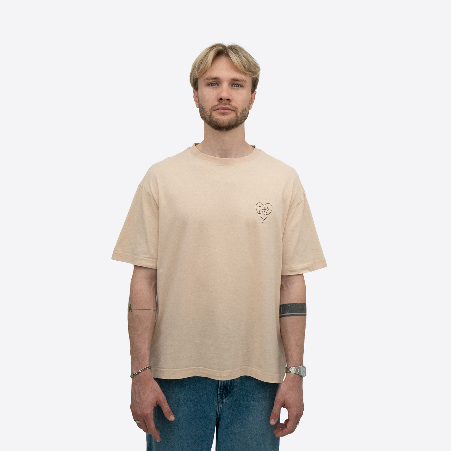 CLUB LISO T-Shirt - Peach
