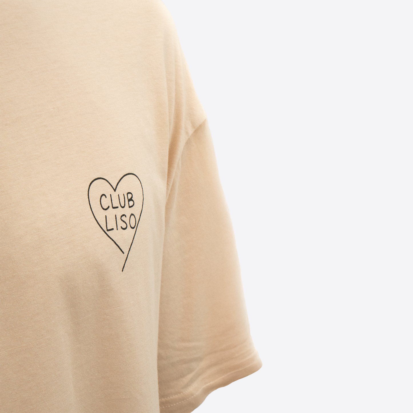 CLUB LISO T-Shirt - Peach