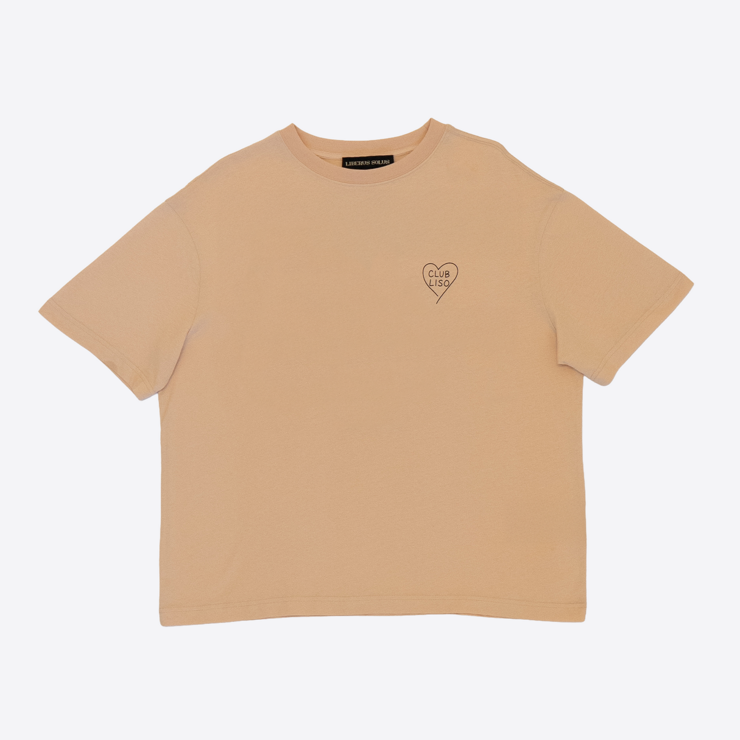 CLUB LISO T-Shirt - Peach