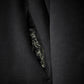 Woven LS Hoodie - Pure Black
