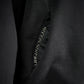 Woven LS Hoodie - Pure Black