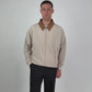 Leichte Nylonjacke – Beige/Braun