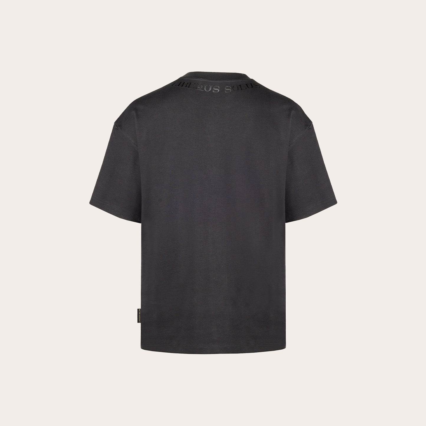 Woven LS T-Shirt (Pure Black)